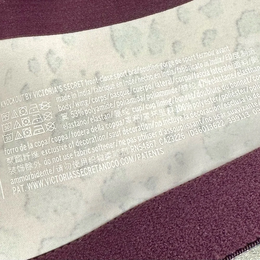 Victoria’s Secret “Sweat On Point” Sports Bra – NWT – 36DD - Picture 6 of 6